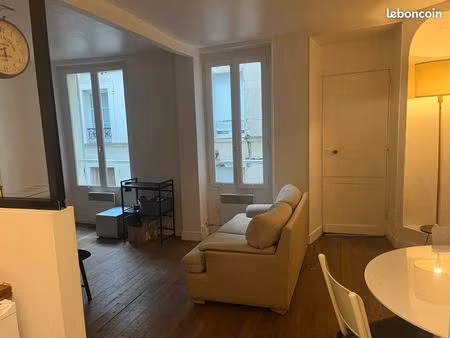 location meublée studio 25m² montmartre 1098 cc