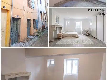 tournus centre - immeuble / maison de ville 95m² - idéal investisseur ou triplex