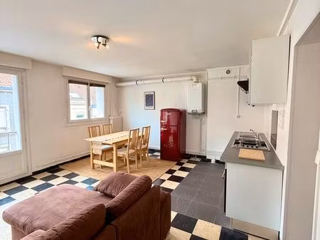 appartement t3 meublé de 55 m² – boulogne-sur-mer – quartier dernier sou