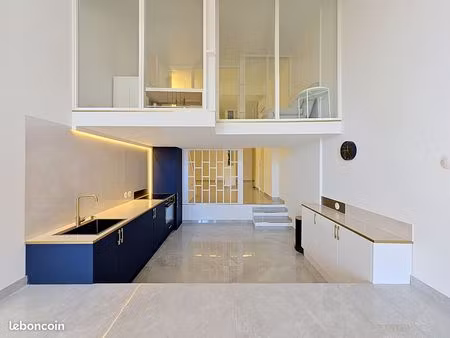 loft d’exception avec terrasse plein sud  aperçu mer & balnéo privative
