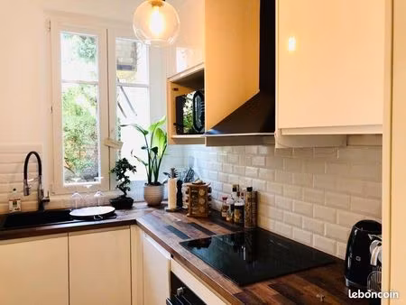 appartement meublé 40m² - 1 400 /mois cc