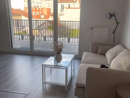 appartement t2 de 42m2 meublé et équipé