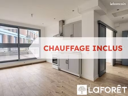 appartement 2 pièces 38 m²