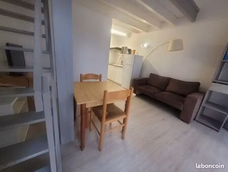 appartement t2 duplex terrasse et piscine