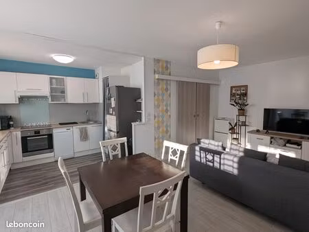 t2 meublé avec grande terrasse