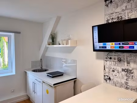 studio meublé – herserange (longwy) – proche luxembourg / gare – longue ou courte durée