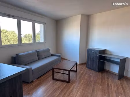 appartement 40 m² - meublé - 2 pièces
