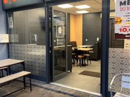 à vendre (fond de commerce) - fast food - emplacement n°1 - la motte-servolex (73290)