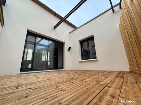 maison t4 avec courette