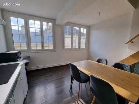 duplex meublé 2 pièces avec terrasse au cœur du centre ville