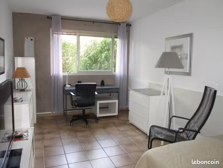 t1 meublé residence standing piscine parking cabot