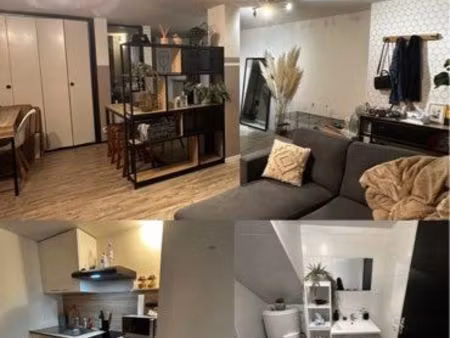 a vendre appartement duplex divisé en 2 appartements loués