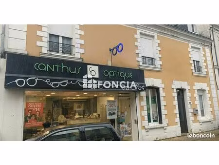 immeuble de rapport loué avec local professionnel + maison mayet