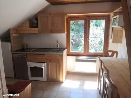 studio saint jeoire avec jardin