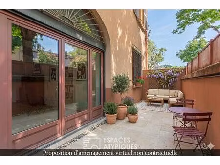 appartement avec terrasses dans un ancien couvent