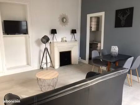 f2 meublé centre-ville de dieppe 45m²
