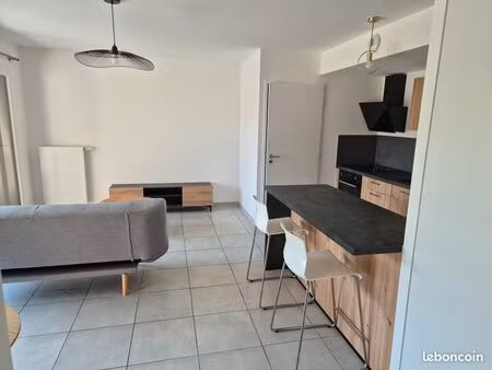 appartement t2 meublé de 47 m² + garage