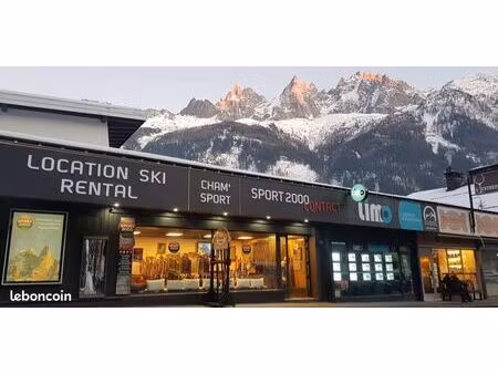 loue local commercial à chamonix