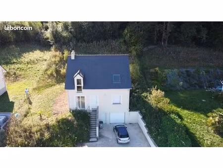 maison 4 chambres  grand garage  grand terrain  proche rouen