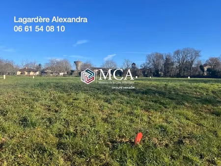 vente terrain 750 m² à beauziac (47700)  26 100 €