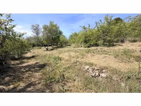 vente terrain 1050 m² à meyrannes (30410)  55 000 €
