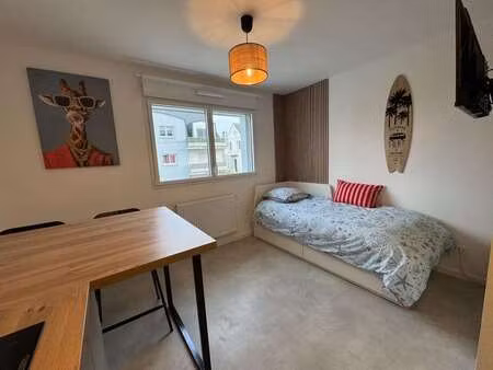 location appartement t1 meublé à lorient (56100) : à louer t1 meublé / 17m² lorient