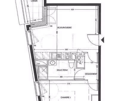 location appartement 2 pièces à saint-herblain (44800) : à louer 2 pièces / 45m² saint-her