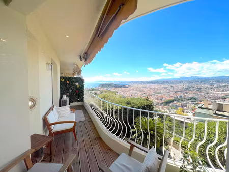 nice mont boron - 2p vue mer
