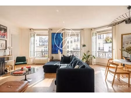 paris 2e - rue montmartre - appartement - 98 56m² carrez - 3 chambres - sud