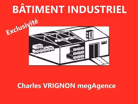 bâtiment industriel 550 m2