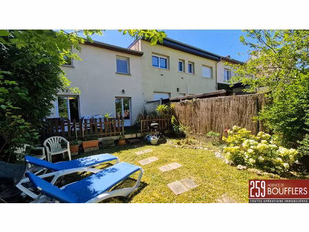 nancy/boufflers - maison 7 pieces avec garage  terrasse et j