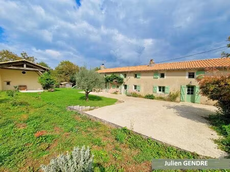 propriete 175 m2 + dependance rehabilite de 96 m2 sur parcelle de 1019 m2