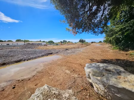 vente terrain 400 m² à fos-sur-mer (13270)  154 900 €