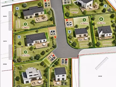 vente terrain 362 m² à ploudalmézeau (29830)  85 215 €