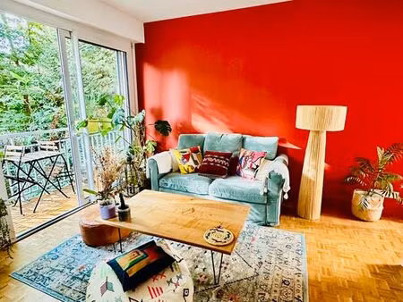 appartement 45m2 rénové haut de gamme – balcon sur verdure – proche rer a