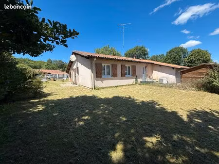 maison t3 plain-pied avec jardin clos et garage – le teich  calme absolu