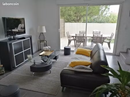 maison meublée 62 m2 location à l'année avec extérieur