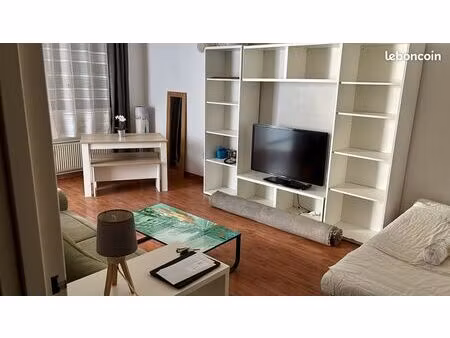 studio meublé 29m²