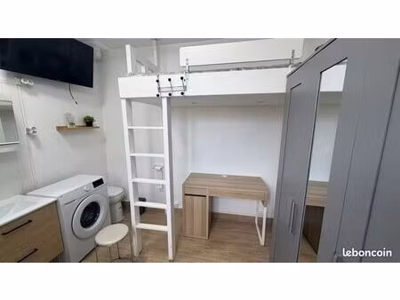 studio meublé villiers  refait neuf