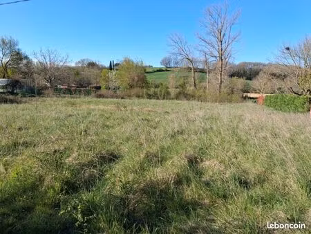 castres  terrain plat de 6100 m²