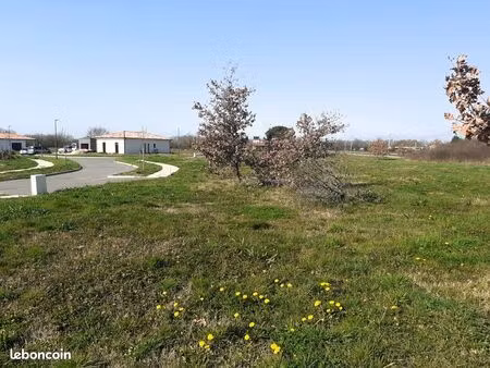 terrain 649 m² montbeton