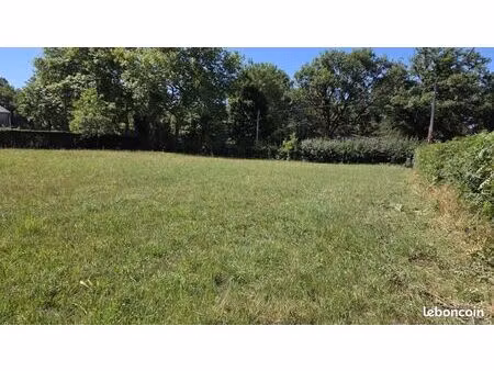 montredon labessonnie  terrain plat de 1460 m²