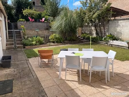 charmante maison de 123m² et 3 chambres (possible 4) avec jardin et garage