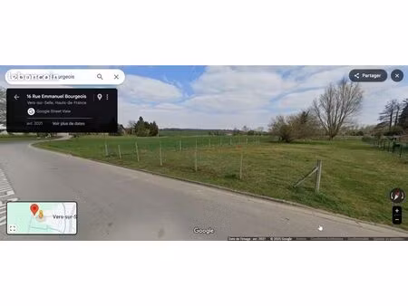 terrain 1 506 m² vers sur selles