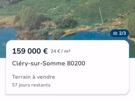 terrain à bâtir