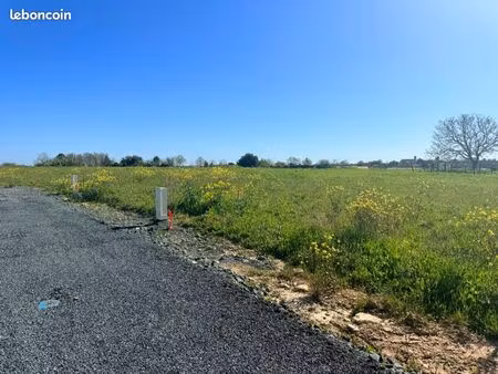 terrain 464 m² chaille les marais