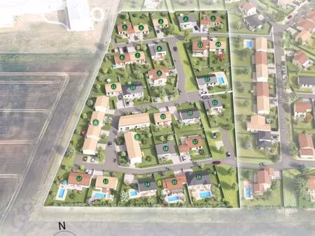 terrain 525 m² liguge