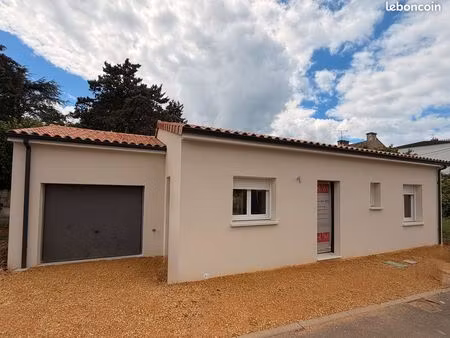 maison neuve 2 chambres plain pied 79 m2 pas de frais d'agence