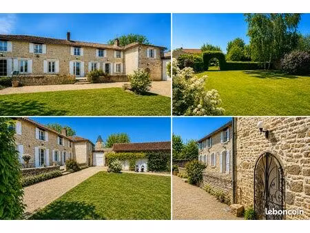 maison de charme rénovée 250 m² – 5 chambres – jardin clos