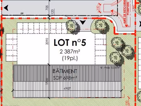 vente terrain pour entreprise